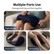GerTong Foot Massager - 3 Intensity Levels For Foot And Leg Relief, Reduces Fatigue, Ideal Gift For Home Use, Perfect For Parents, Friends, And Loved Ones - Professional Massage Device - Blue - View 5