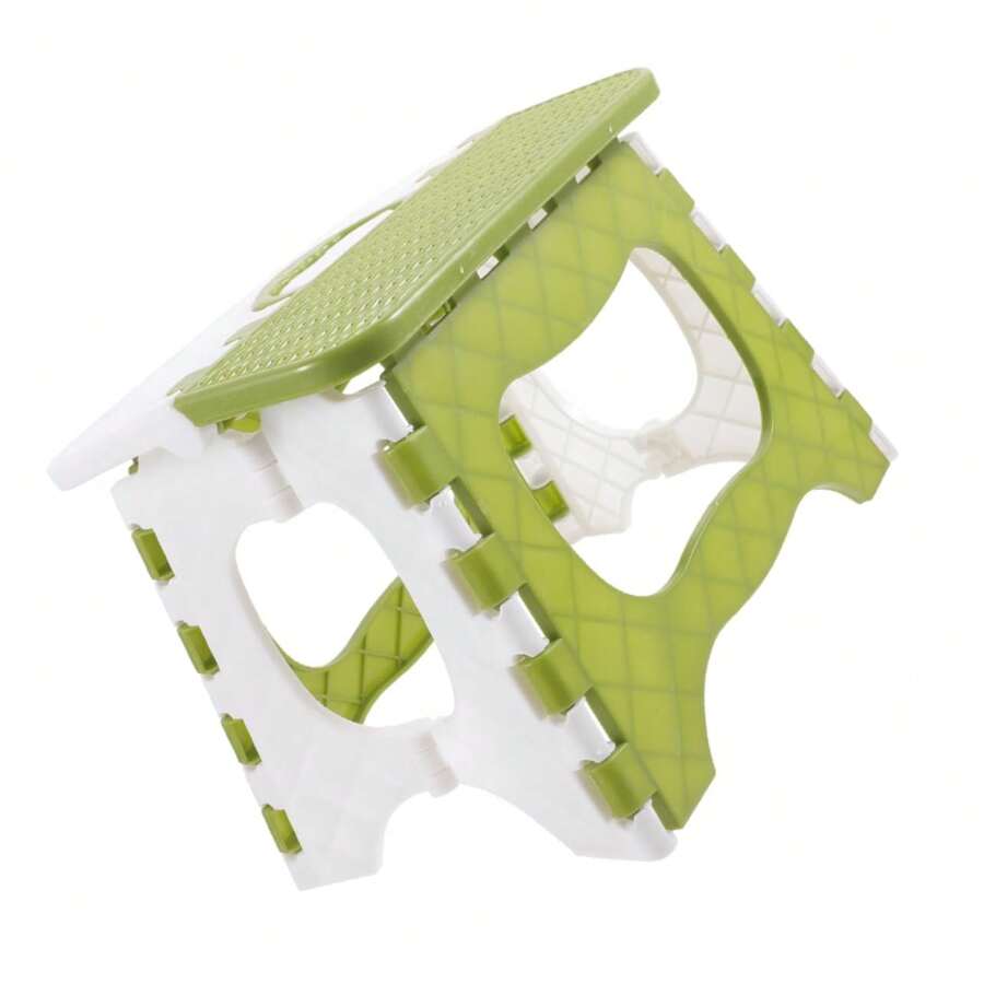 Foldable Stool, Outdoor Portable Fishing Stool, Street Vendor Portable Small Stool, Household Storage Stool, Plastic Stool - Multicolor - View 1