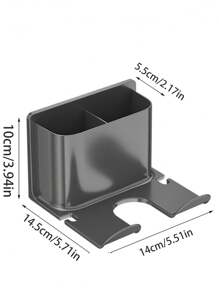 1pc Hair Dryer Holder Wall Mounted Dryer Cradle Straightener Stand Hairdryer Organizer Toilet Blower Holder Shelf Bathroom Shelves