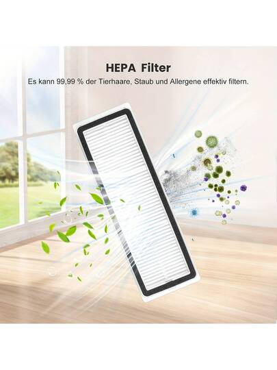 Stofzuiger Cleaner Accessories Suit Compatible Xiaomi X20, X10 Robot Cleaner: 1pc Main Brush, Mop Pads, Dust Bags, Side Brushes, HEPA Filters, Cleaning Tool view 5