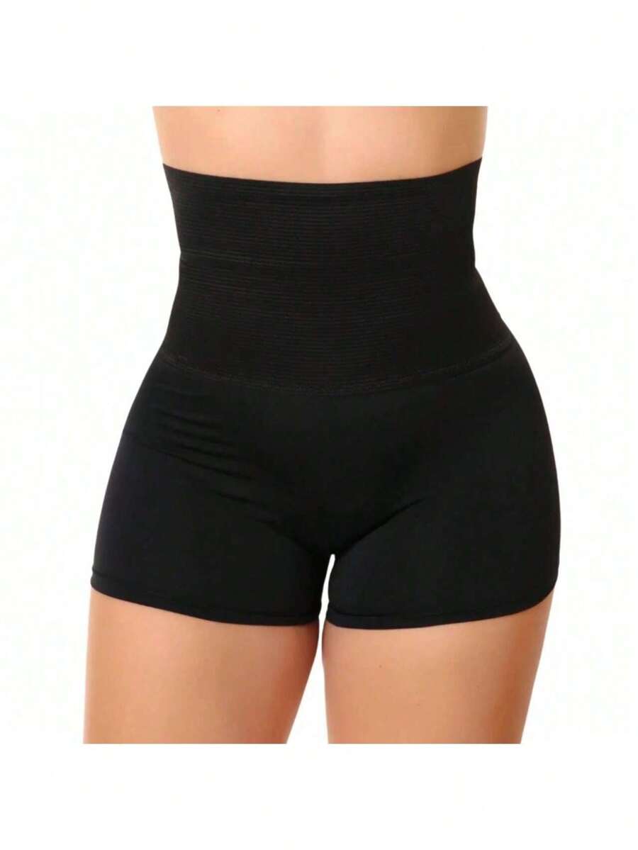 Kit 2 Short Box Shaper Belt High Compression Zero Belly Reinforced Postpartum Bruna No Brand - màu đen - Xem 1