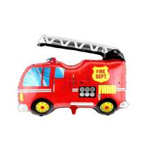 1 Conjunto Balão em Forma de S de Chama, Decorações para Festa de Aniversário/Bombeiro