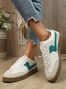 New Arrival Unisex Fashion Canvas Sneakers Casual Skate Shoes Outdoor Sport Shoes For Autumn - Beige - View 3