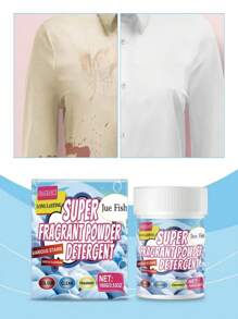 洗衣粉清洁剂家用衣物清洁去污渍污垢异味持久留香清洁衣物护理（新旧款随机发货）