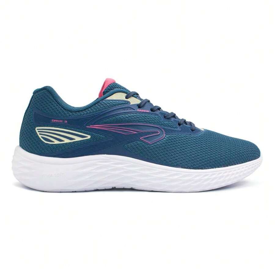 Rainha Queen Drive III Sneakers - Blue and Pink - View 1