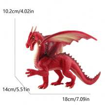 Realistic Western Mythology Mythical Animal Models: White Unicorn, Dragonfly, Flying Dragon, Ice Dragon. Desktop Decor, Holiday Gift