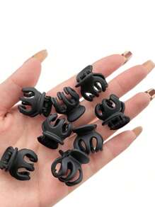 20 Pcs Fine Small Pumpkin Hair Claw Set For Women Fashion Charm Small Hair Claw Cute Hair Accessories For Girls Gifts Casual Claw Clips Hair Clips Hair Jaw Clip Hair Clamps Hair Clutch Hair Catcher Clip, Black Hair Accessories Fall Winter For Vacation Outfits Woman - Black - View 10
