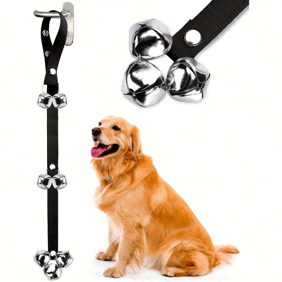 Campanelli Per Cani E Gatti 10 Pezzi - Ciondoli Metallici Con Sonaglio, Localizzazione Animali