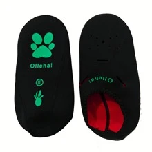 جوارب بذلة للنشاط الخارجي متعددة الوظائف  الوجه للسباحة، اليوجا على الشاطئ والعناية بالقدم، بمرونة، مانعة للانزلاق، عازلة للحرارة، بطول قصير، متاحة لحمامات القدم والجوارب لصحة القدم - الأسود - مشاهدة 5