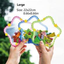 12 túi đựng quà tặng tiệc, tuyệt vời cho đồ dùng tiệc sinh nhật/đám cưới và kẹo/bánh quy thủ công/bảo quản đồ ăn nhẹ/bao bì trang sức - nhiều màu - Xem 17