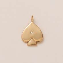 18K Gold Plated Charm Pendants For DIY Necklace & Bracelet, Copper, Lucky Symbols, Fashion Jewelry