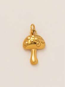 1Pc Personalized Stainless Steel Pendant, DIY Jewelry Accessories, Drip Oil Coating Pattern, Suitable For Bracelets, Necklaces, Earrings