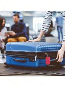 Etichetă de bagaj Bluetooth anti-pierdere, folosește această alarmă de pierdere a bagajelor pentru a te asigura că bagajul tău nu se va pierde niciodată. Este un accesoriu de călătorie indispensabil și esențial. Poți verifica locația bagajului tău în orice moment. Potrivit pentru prevenirea pierderii animalelor de companie. Previne pierderea bagajelor, genților, cheilor, dispozitiv Bluetooth anti-pierdere, localizator... (Fără baterie) Geantă pentru școală Accesorii școlare Lucruri școlare