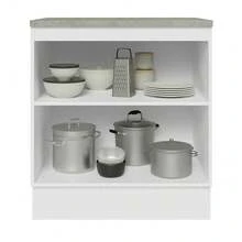 MADESA Baker's Racks - White and Gray - View 4