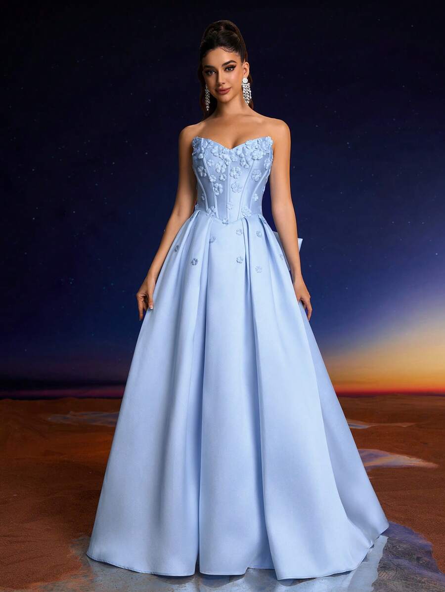 Anymoon Damen Abendkleid für festliche Anlässe, geeignet für Formalanlässe wie Abschlussball, Heimkehrfest und Hochzeitsfeste, Partykleid, Hochzeitsgast Kleid, Abendkleid