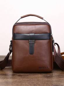 HOVI'S Men's Fashion Simple Crossbody Bag – Stylish Briefcase For Business Commute, Multi-Functional Large Capacity Portable Shoulder Bag – Ideal Gift For Men Sling Bag - Multicolor - View 7