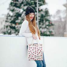 GODWOODS GODWOODS Corduroy Printed Lunch Bag Lunch Box For Women Men, Lunch Bag For Women Lunch Box Bag, Men Lunch Bag, Large Portable Insulated Lunch Bag For Women Men Adults For Work, Lunch Tote Bag Small Lunch Bag, Cooler Bag Reusable Snack Meal Sandwich Containers