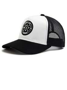 1pc New Design Baseball Truck Driver Cap, Versatile Visor Sun Hat Suitable For All Seasons - Patterned Bat Hat - View 6