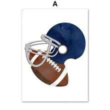 1pc Wall Arts Posters Optional Frame Modern Frameless Football Basketball Baseball Golf Sport Wall Art Canvas Painting Poster Pictures Room Decor Teen Room Decoration - Multicolor - View 29