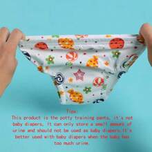 4 Pcs/Set Children & Teens' Soft Training Pants - Washable & Reusable, High Absorbency Diaper Covers In Multiple Colors, Ideal Gift For Teens - Multicolor - View 4