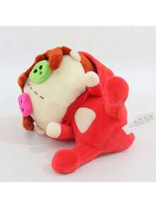 Nuevo Peluche MiniRaptor mini Raptor peluches alrededor del juego muñecas - Rojo - Ver 4