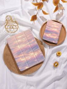 Pink Sheen Iridescent Sea Protective Case Compatible With IPad Air 4/5 10.9 Inch, IPad 7/8/9/10.2 Inch, IPad 10th Gen, Compatible With Kindle Paperwhite 12th Gen 2024, Kindle (11th Generation) 2022 Release, Compatible With Samsung Galaxy Tab S6 Lite 10.4 Inch, The Case Has Auto Sleep/Wake Function, Multiple Styles Of Covers Available.