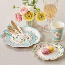 Disposable Kitchenware - 7-inch Paper Plates (set Of 16) - View 10