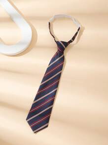 1pc 32cm Adjustable Printed Pre-Tied Tie, Suitable For Boy, Girl & Children, Daily Wear, Party, Performance, Student Uniform, Holiday Show - Multicolor - View 27