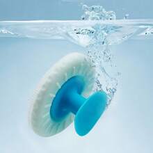 二合一硅胶洁面刷，可拆卸两用硅胶面部刷