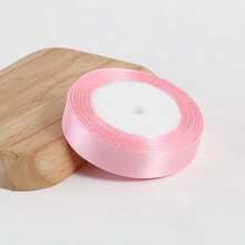 1pc Black Green Ribbon Handmade DIY Rose Flower Ribbon 21meters Long Polyester Webbing Packaging Webbing, Home Decor, Scene Decor, Theme Party Decor