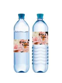 30 Pcs Custom Water Bottle Labels Stickers Self Adhesive Candy Wrap Bridal Shower Decor Personalized Text