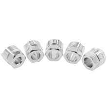 5pc Strut Nut Tool Set AUDI VW Mercedes Suspension Refit Tools - Silver - View 4