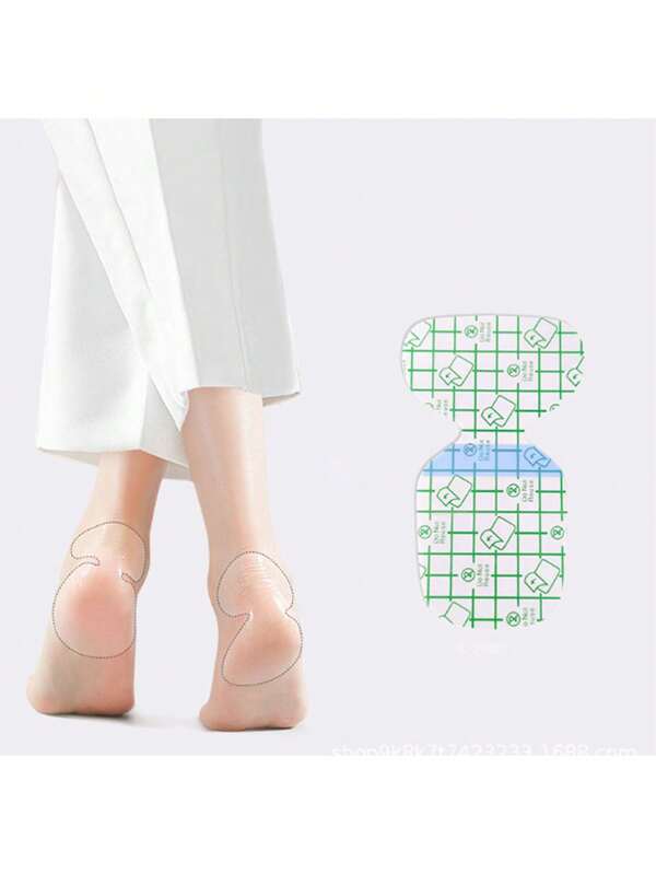 TOEDO Multifunctional Heel Anti Wear Patch Sweat Proof Invisible Anti Wear Foot Patch Toe Ankle Slow Pressure Stop Grinding