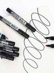 20/15/10/5/1 Bút dạ vĩnh viễn, Mực đen chống thấm nước, dung tích lớn, Bút gốc dầu, Đồ dùng văn phòng, 5,5 inch - Nhiều màu - Xem 4