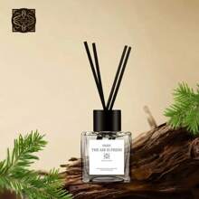 1pc Premium Floral Scented Reed Diffuser For Home Hotel Indoor Lasting Air Freshener, Deodorizer For Bedroom Bathroom