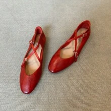 Costume Shoes - Red - View 1