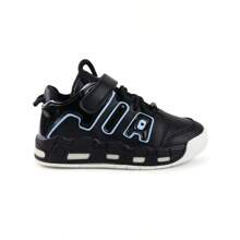 Zapatillas deportivas transpirables de moda para niños - Negro - Ver 2