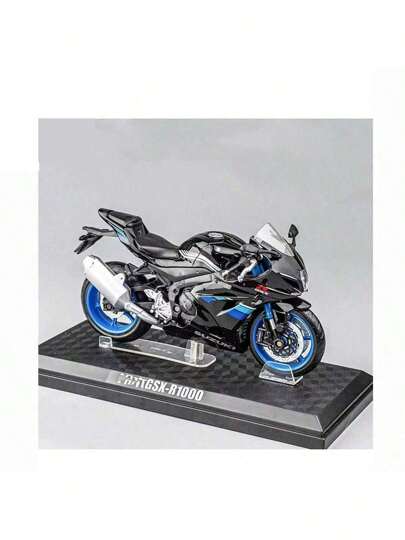Burago 1:12 Suzuki GSX-R1000 Motocicleta Liga Motocicleta Modelo Carro Oficialmente Autorizado Ornamentos de Mesa Colecionador Carro Exibição Presente de Natal Aniversário