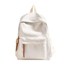 Kawaii All-Match Large Capacity Backpack Korean Version Simple Storage Bag Back To School Office Supplies Cute Stationery