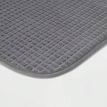 16"X 18" Drying Mat Dark Gray - Brightroom™: Polyester, Machine Washable, Dish Drying Mat