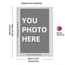 Custom Diamond Painting Kit For Adults – Personalized Non-Woven Diamond Art – Create Your Own Diamond Dotz Craft From Photo – Unique Anniversary, Birthday, Women Gift – Home Decor DIY Project,Multi-Functional,Adjustable, ,Ornamental,Reusable,Exquisite,Adorable,High-Quality,Modern,Colorful,Cute,Comfortable,Stylish,Custom,Personalized,Unique,Ideal Gifts For Him,Ideal Gifts For Her,Boyfriend,Girlfriend,Dad,Mom,Family,Friends,Son,Daughter,School Students,Office,Tea Room,School,Home,Home Refresh