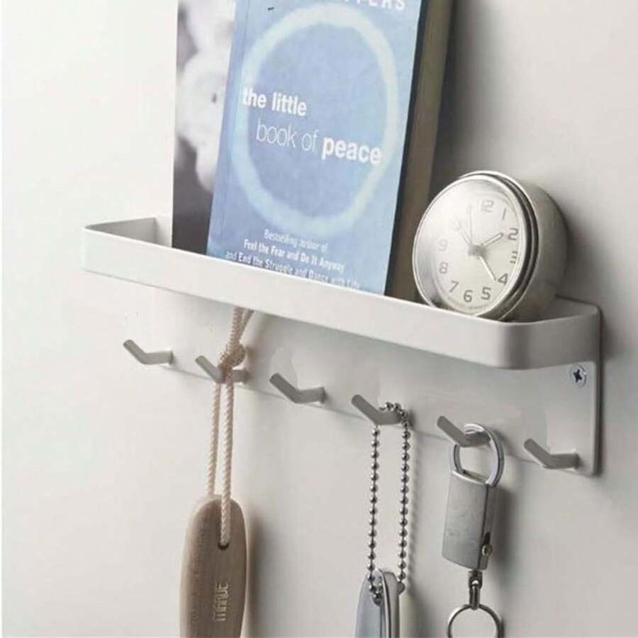 1 Stück starker magnetischer Haken, bohrerfreier wandmontierter kreativer schadelfreier Eisen-Schlüsselhalter Regal, Badezimmerregal, Hängehaken, Wandbilder, weißer Haken, schwarz, selbstklebende Wandhaken, Taschenhaken für Wand, Wandbehänge, Bilderrahmen Haken, Wandbilderrahmen, selbstklebende Wandhaken, Haken, Haken, Wandhaken, Badezimmer, Handtuchhalter, Haken, Wandhaken, Haken, Wandhaken, Tür Aufhänger