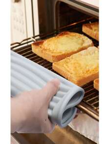 4 件装，多用途硅胶隔热垫，微波炉垫，厨房隔热垫，热菜隔热垫，餐垫，适用于火锅、碗、厨房台面，耐热 - 黑色 - 查看 3