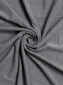 Light Gray Solid Color Waterproof Elastic Curved Chair Package, Chair Cover, Anti Dirt Makeup Chair Cover, Backrest Integrated Modern Nordic Ins Chair Cover, Home Chair Cover