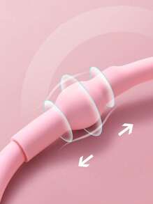 1 pezzo Esercitatore multifunzionale a forma di 8 per donne, fasce di resistenza per allenamento a casa, yoga, stretching spalle, perdita peso, modellatura del corpo, accessori palestra per vita e addome