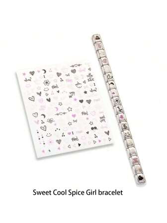 新款不锈钢弹力模块蝴蝶海洋动物系列意大利魅力女士手链，可自由搭配时尚手链适合日常佩戴（可根据自己搭配）