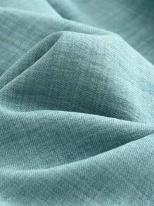 Young Girls 2Pcs Leisure Vacation Style Camisole And Pants Set For Summer - Blue - View 9