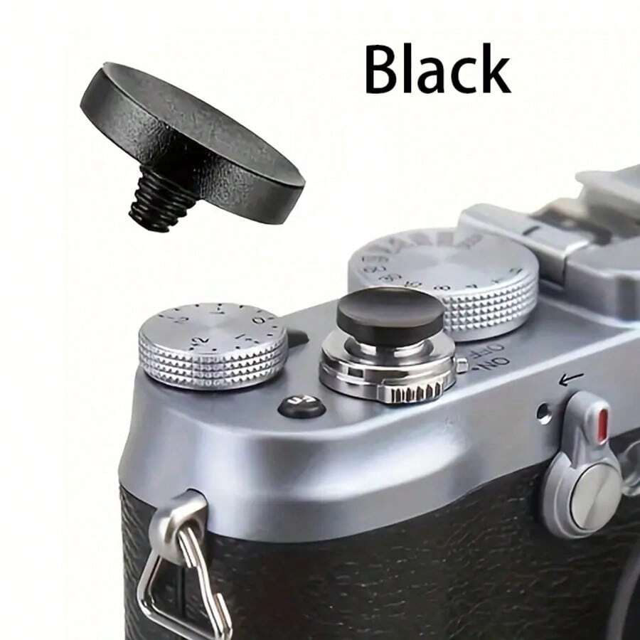 Aluminum Alloy Camera Shutter Button, Suitable For Most DSLR And Mirrorless Cameras