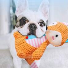 1 Pc Dogs Toys With Sound, Pet Plush Toys, Suitable For Medium And Large Dogs Such As Corgi Dogs And French Bulldogs, Can Reduce Boredom, Exercise Teeth And Body, Only For Dogs