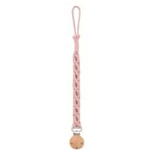 1pc/Pack Pacifier Holders With Elastic Band | Baby Pacifier Chain Clips |Universal Holder Soother Clips With Beechwood Clasp For Baby - 彩色 - 查看 12